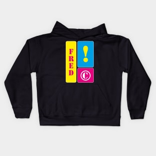 My name is Fred Kids Hoodie